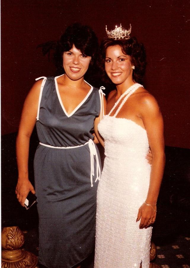 Jeanne & Lisa at Miss America